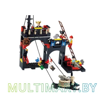 Конструктор Sluban M38-B0128 Корабль капитана Крюка (512 деталей) картинка 5